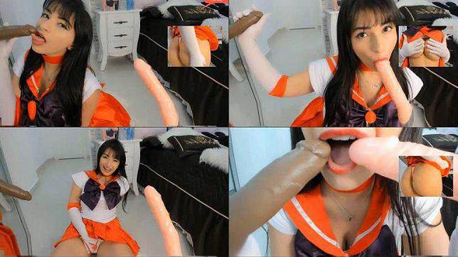 sup - 1510 Sailor Mars Blowjob Making two Guys Cum in my Mouth.mp4