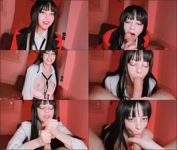 sup - 1948 Kakegurui Cosplay POV Blowjob Dirty Talk.mp4