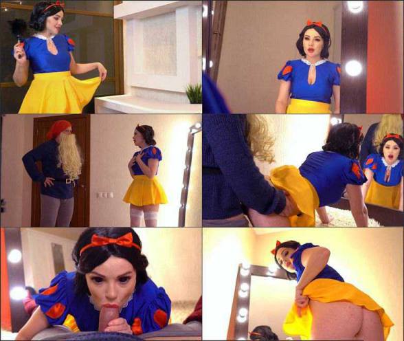 dem - 1392 Naughty Snow White Sucks a Gnome Cock.mp4