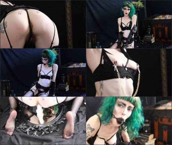 dem - 1541 goth babe mirror dildo ride.mp4