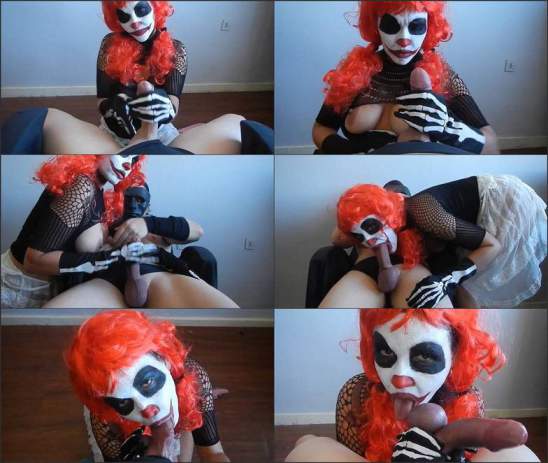 dem - 1566 Clown gives Blowjob to Mysterious.mp4