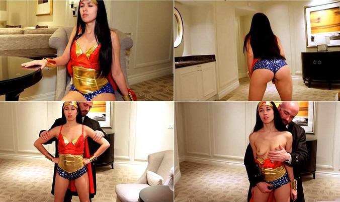 Superheroine Alex Coal, Danny Steele - World Wonder Woman