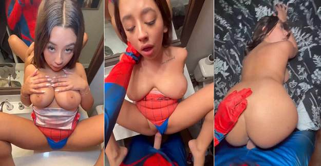 Sariixo Spider Girl Sex Tape Video Leaked 