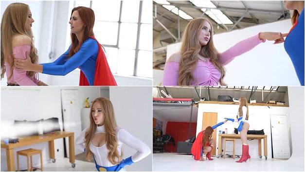 Superheroine Superstrength Supergirl