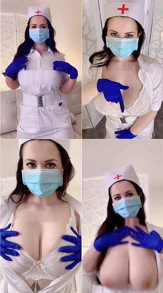 Naughty Nurse Tease