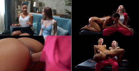 Virtual Pleasure Lia Lin and Nata Gold 