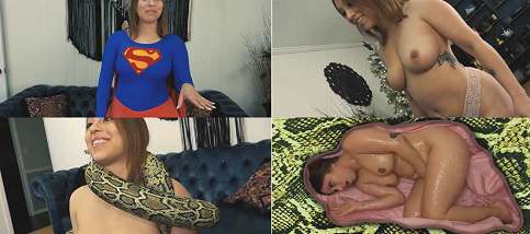 Nude Superheroine Vore with Coco