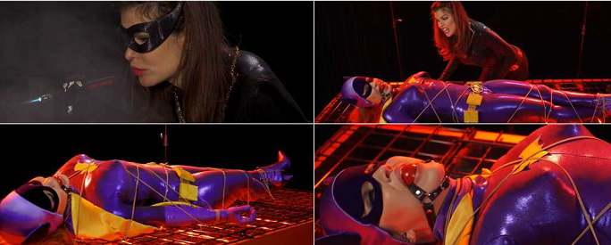Angela Sommers and Candle The Perils of Batgirl