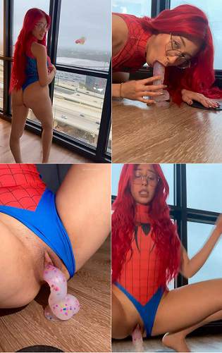 Spiderman Dildo Fuck