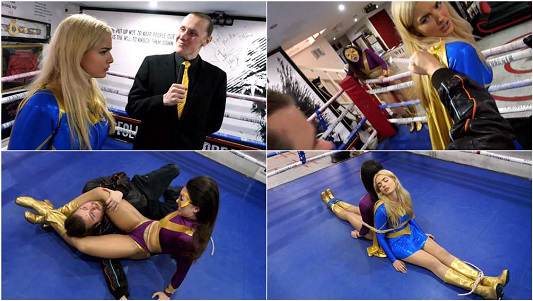 NGC Lady X and Solaris Tag Chaos vs Snare and Announcer 1080p 1 NGC Lady X and Solaris